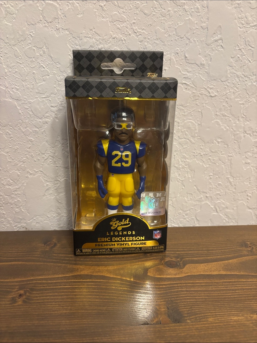 NFL Gold Legends Vinyl Figure - Blue & Yellow
